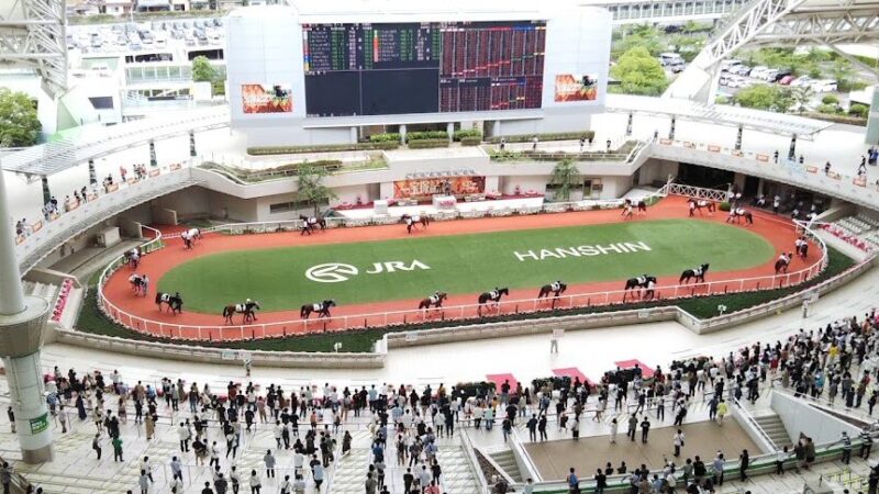 【ウマ娘 プリティーダービー】阪神競馬場・中央入口付近(兵庫県)