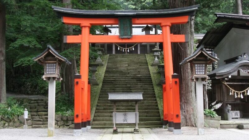 【新海誠作品】君の名は。-飛騨山王宮 日枝神社(岐阜県)